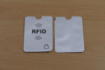 RFID NFC Hülle Case Schutzhülle Blocker Kreditkarte girocard ec-Karte Ausweis