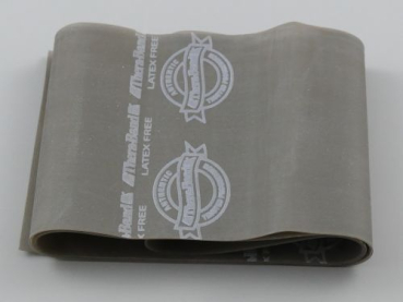 latexfrei Thera-Band Theraband Übungsband Fitnessband für Allergiker 5 Farben - alle Längen