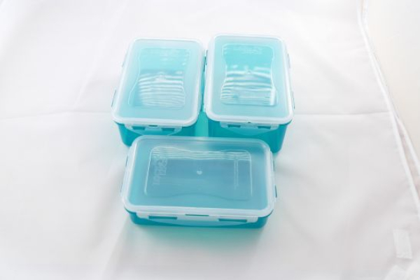 A2 Lock & Lock - Lock&Lock - 3 fach Dosenset groß - 800ml, 1000ml, 1400ml