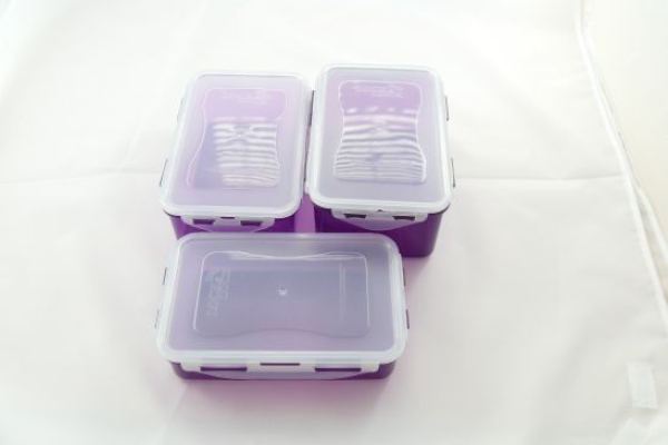 A2 Lock & Lock - Lock&Lock - 3 fach Dosenset groß - 800ml, 1000ml, 1400ml