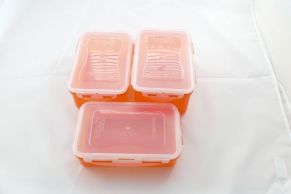 A2 Lock & Lock - Lock&Lock - 3 fach Dosenset groß - 800ml, 1000ml, 1400ml