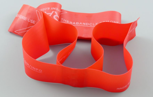 CLX latexfrei Thera-Band Theraband Übungsband Fitnessband für Allergiker 7 Farben