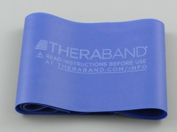 latexfrei Thera-Band Theraband Übungsband Fitnessband für Allergiker 5 Farben - alle Längen