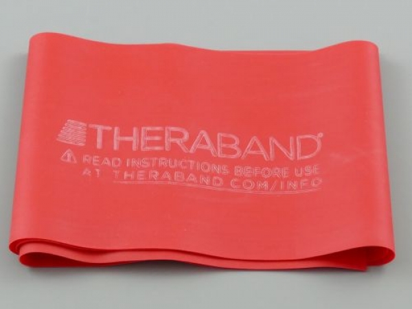 latexfrei Thera-Band Theraband Übungsband Fitnessband für Allergiker 5 Farben - alle Längen